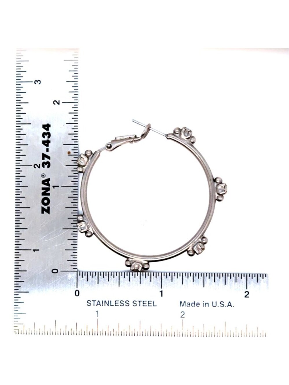 Sorrelli Studded Hoops Earrings - Picture 6 of 7